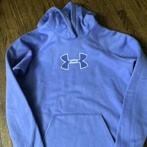 Purple under armour hoodie